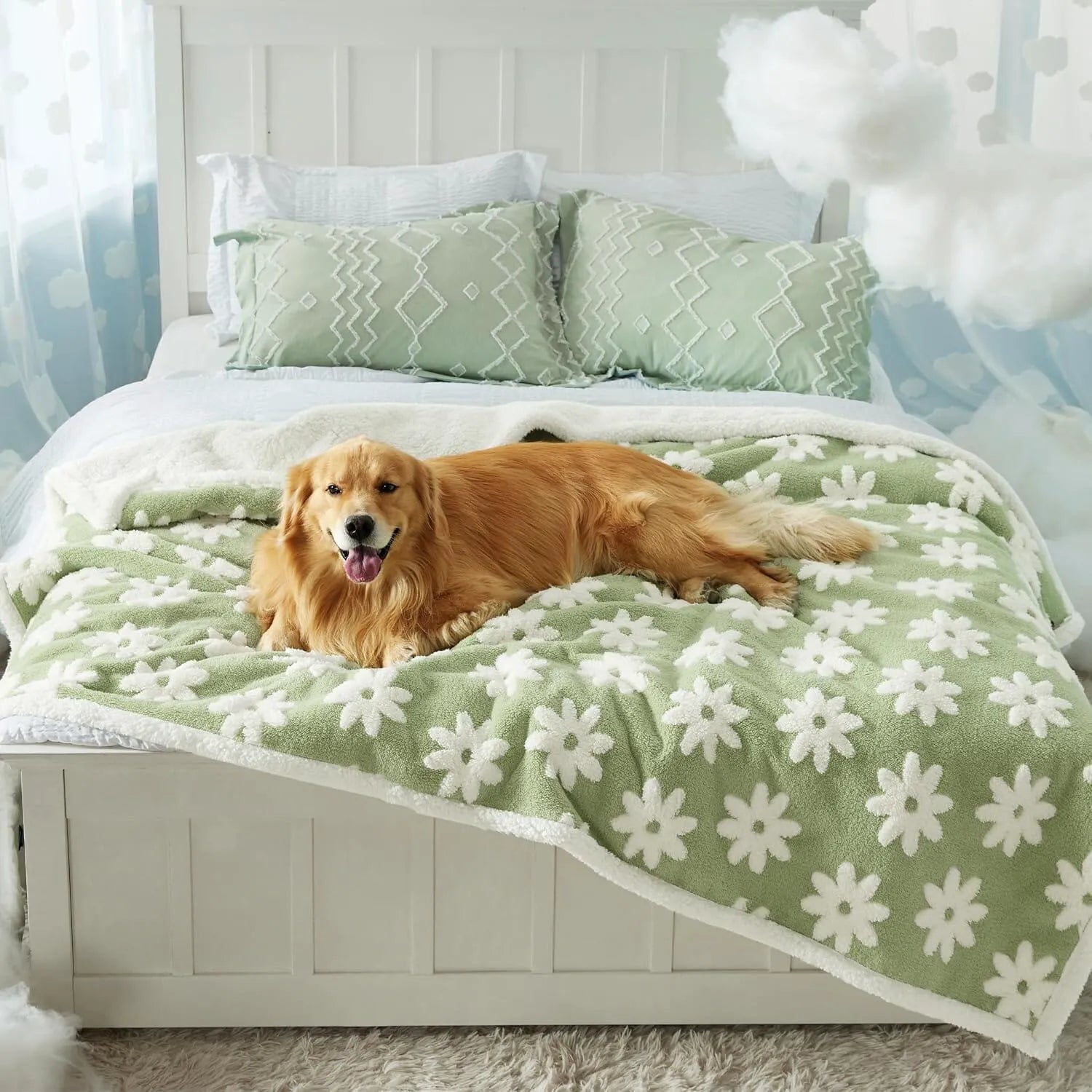 Lesure Waterproof Pet Blanket for Dogs and Cats