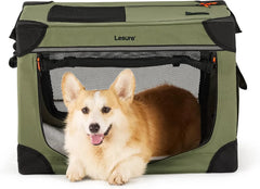 Lesure Soft Collapsible Dog Crate