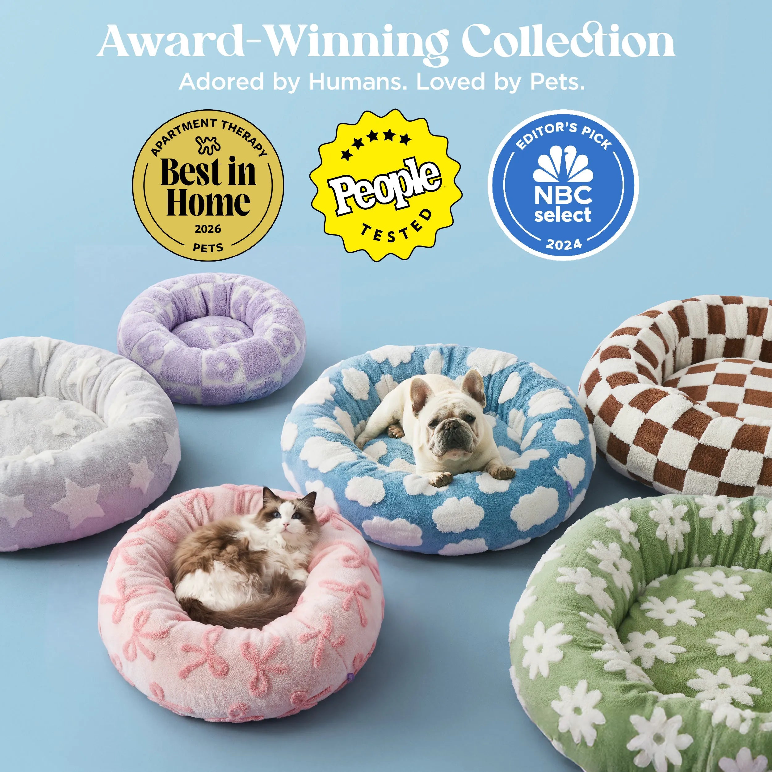 Lesure Donut Dog Bed