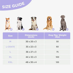 Lesure Waterproof Dog Bed