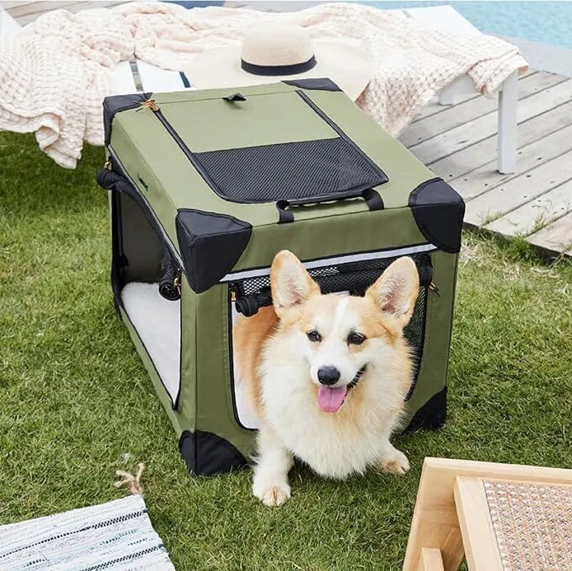 Lesure Soft Collapsible Dog Crate