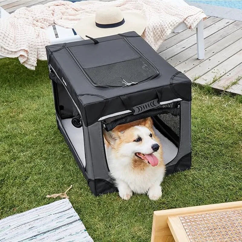 Lesure Soft Collapsible Dog Crate
