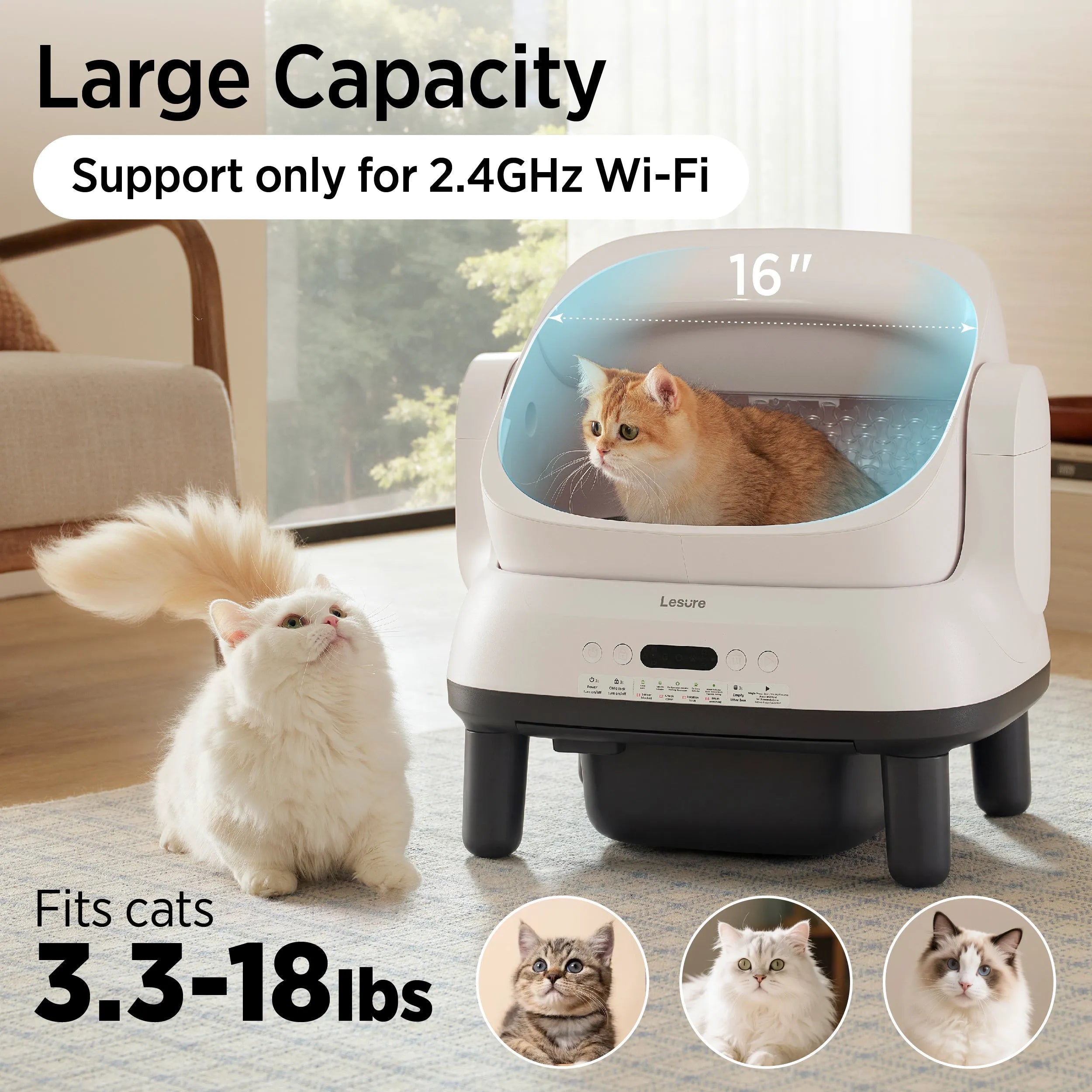 Lesure Cat Litter Box