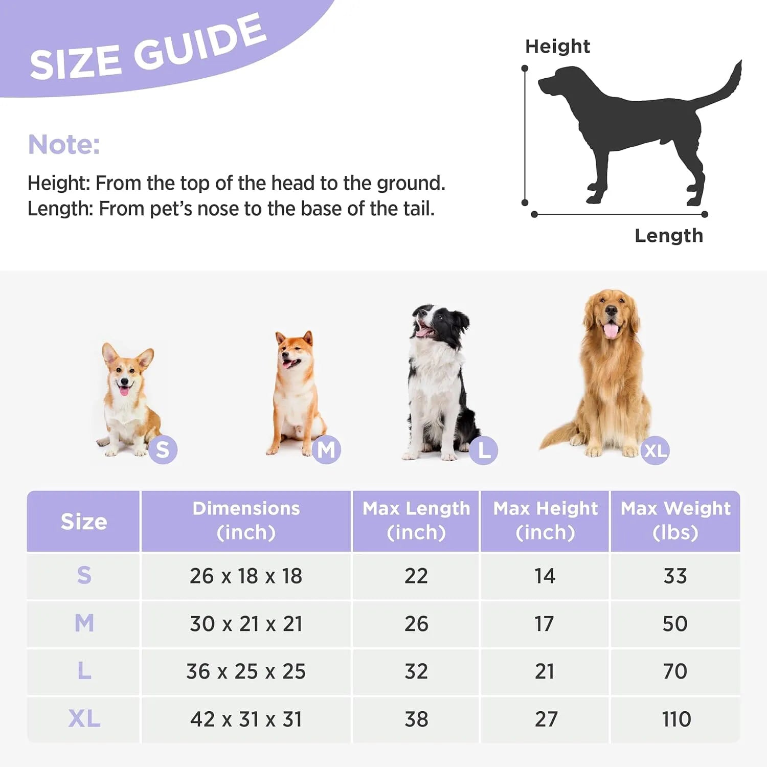 Lesure Soft Collapsible Dog Crate