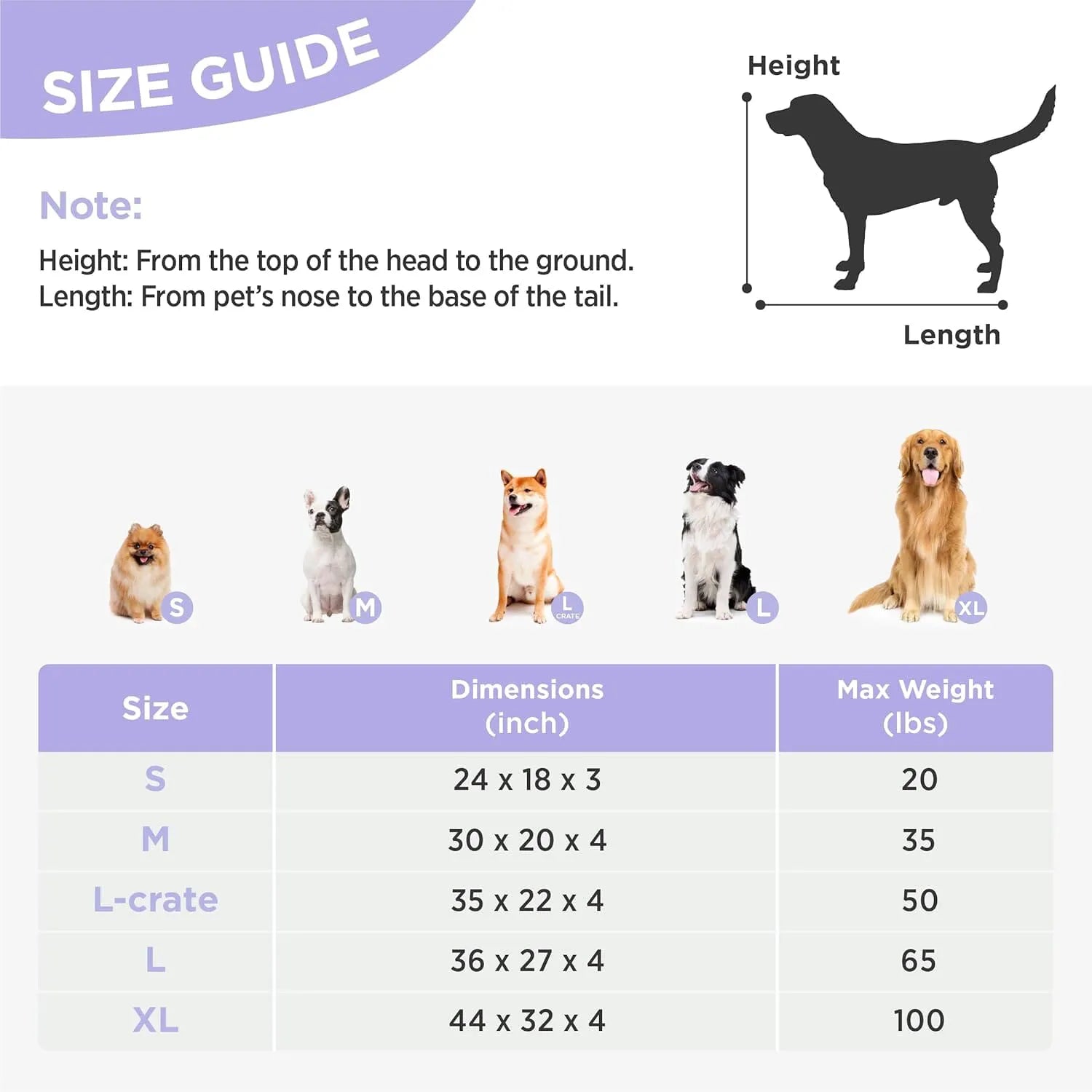 Lesure Orthopedic Dog Bed