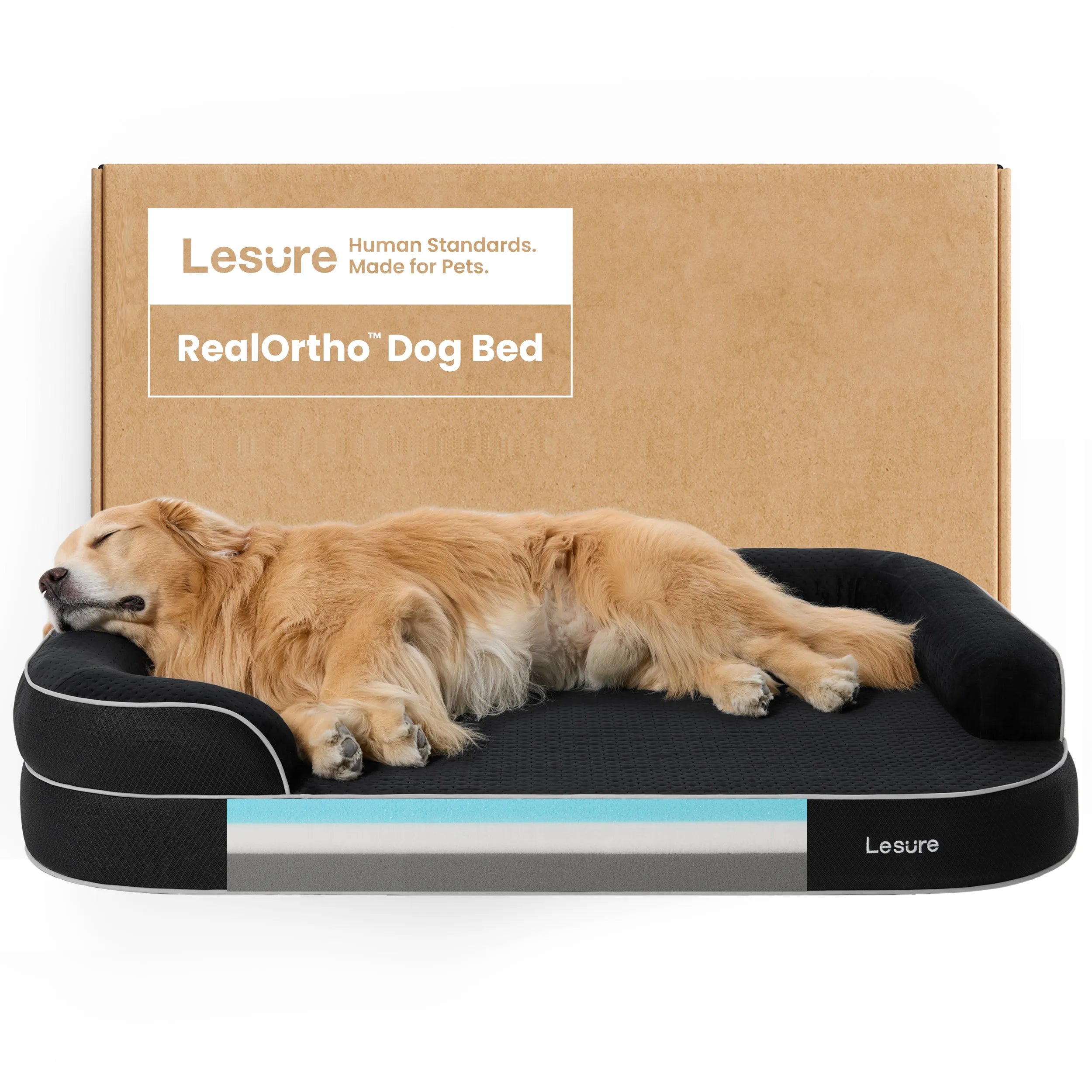 Lesure RealOrtho™ Dog Bed