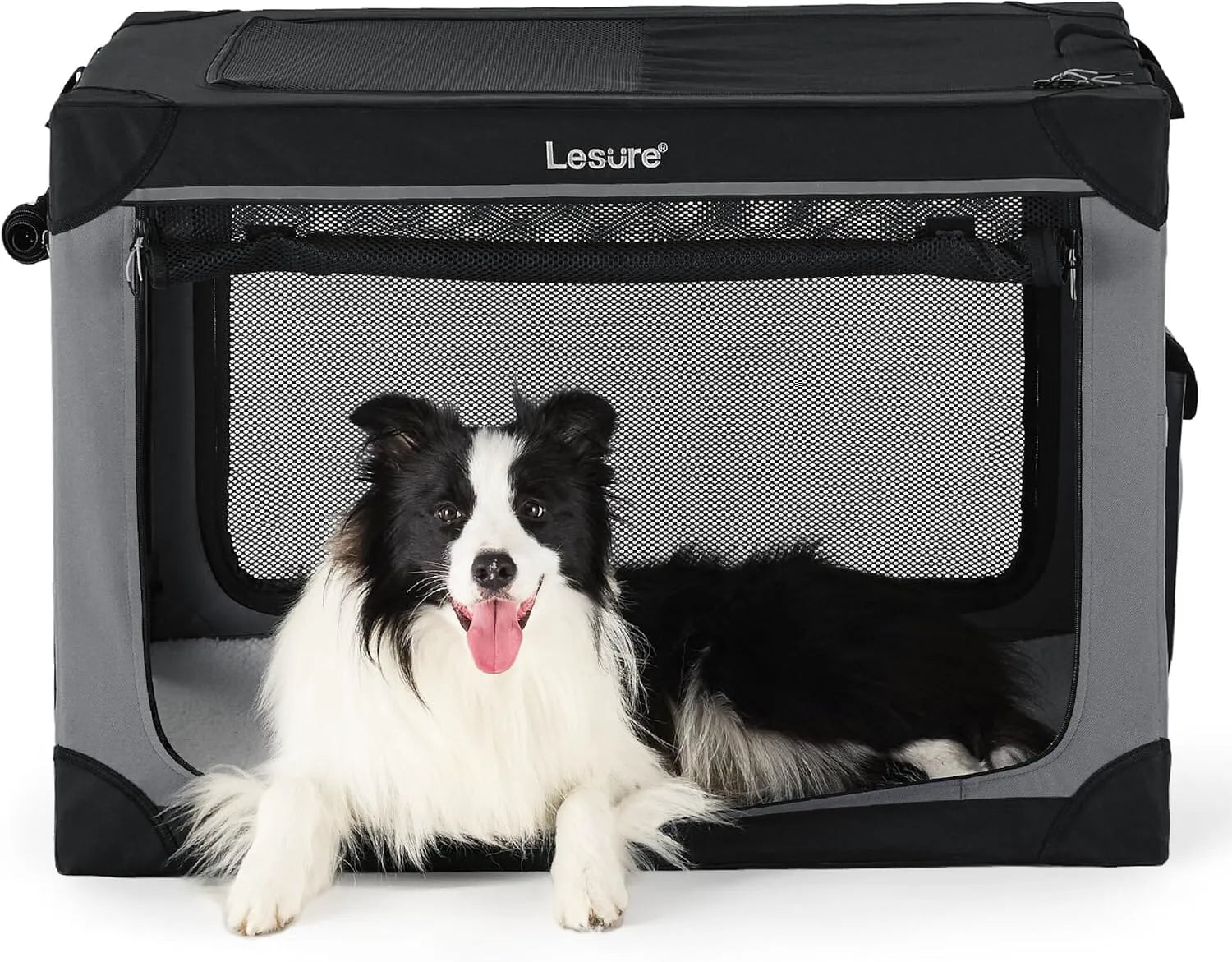 Lesure Soft Collapsible Dog Crate