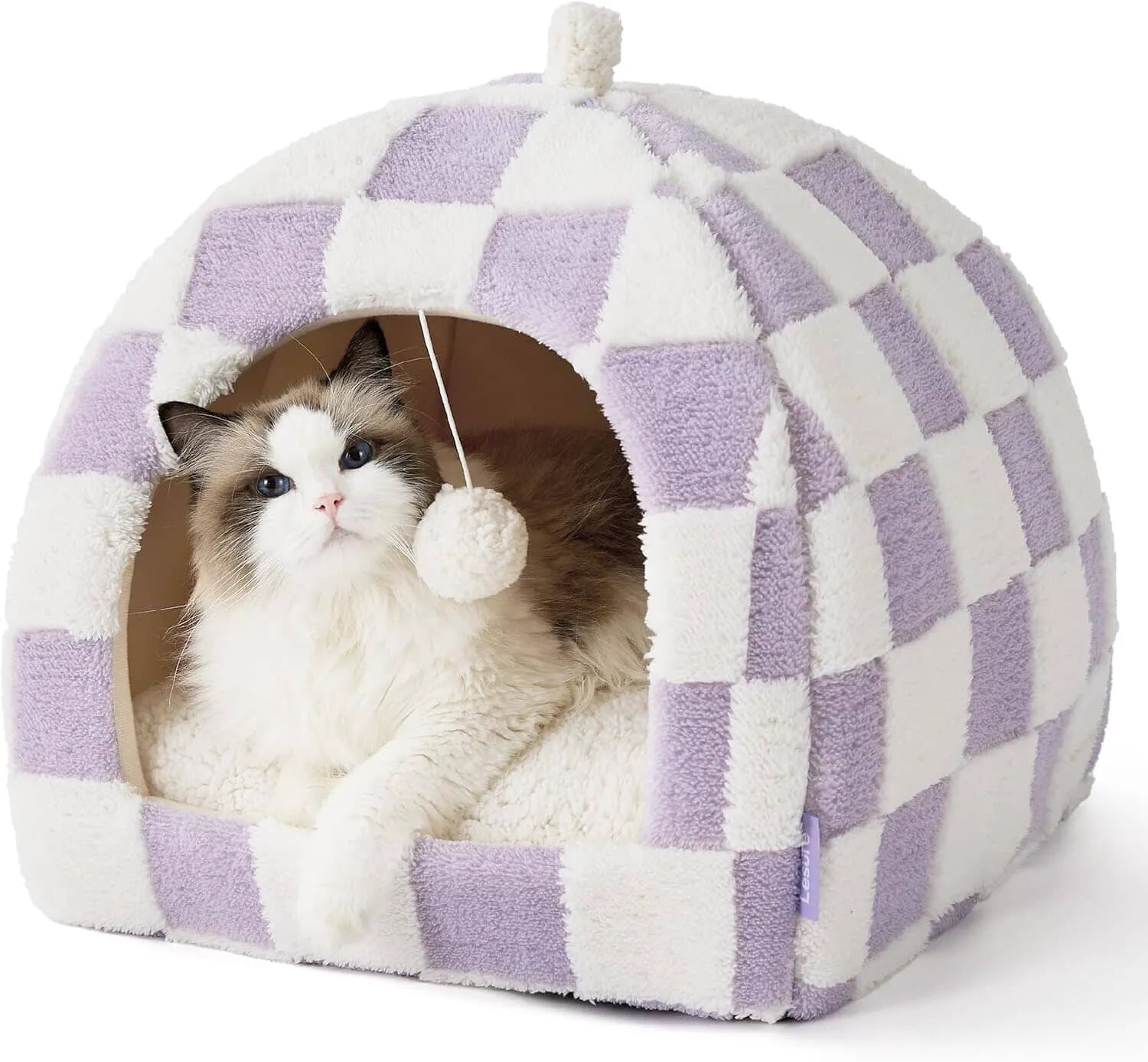 Lesure 2-in-1 Cat Cave Bed