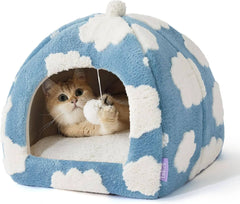 Lesure 2-in-1 Cat Cave Bed