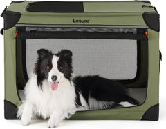 Lesure Soft Collapsible Dog Crate
