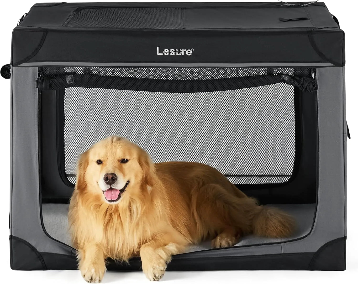 Lesure Soft Collapsible Dog Crate